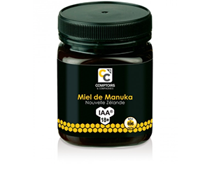 c'est une pohoto d'un pot de meile de manuka 